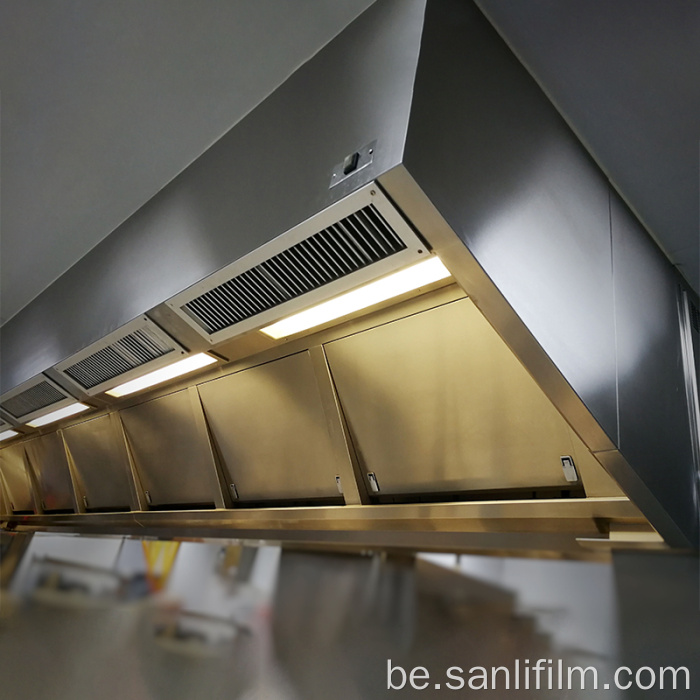 Ахоўная плёнка для кухонных выцяжных або тлушчавых каналаў